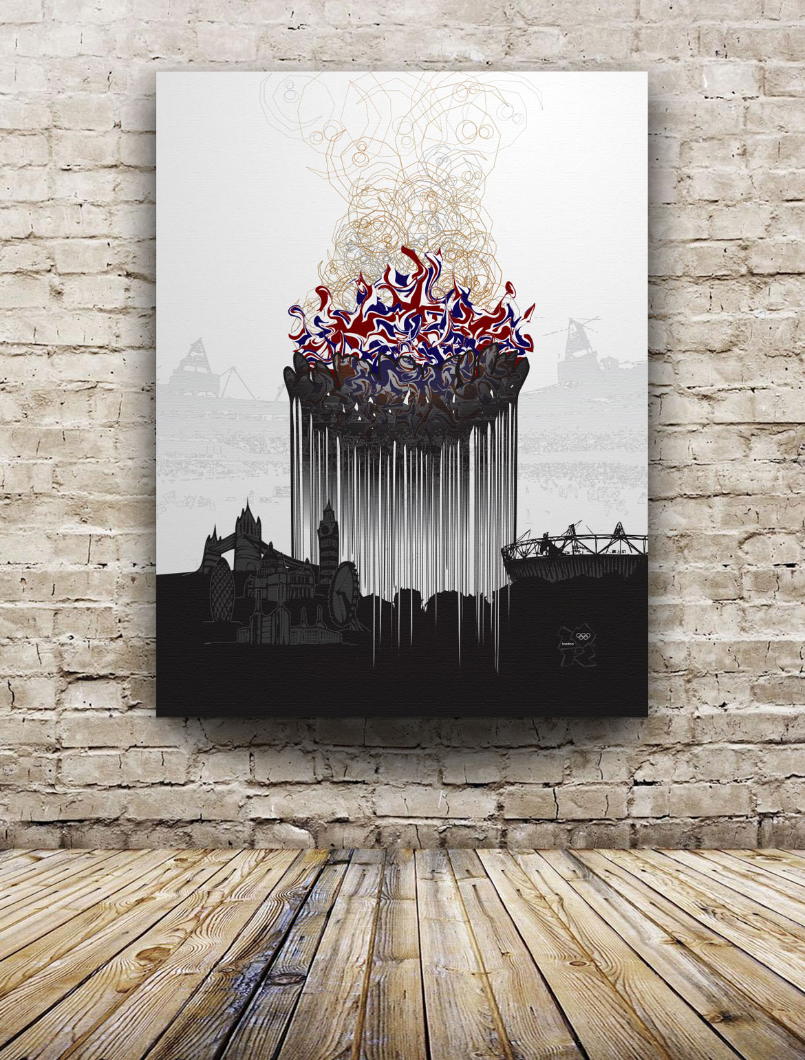London Olympics canvas design