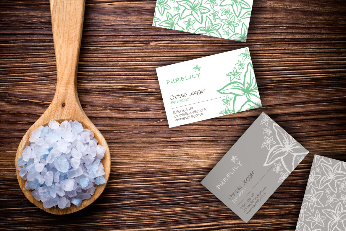 Purelily business cards